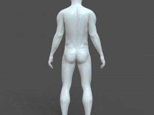 cad-friendly male model m2p1d0v1 3D मॉडल