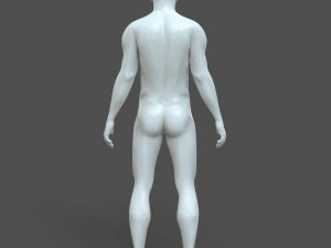 cad-friendly male model m2p1d0v1 3D Model