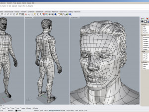 cad-friendly male model m2p1d0v1 3D मॉडल