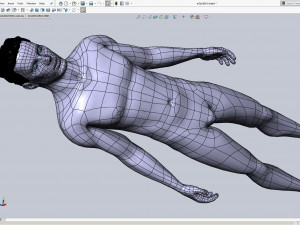 cad-friendly male model m2p1d0v1 3D मॉडल
