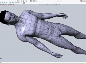 cad-friendly male model m2p1d0v1 3D Model