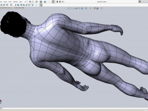 cad-friendly male model m2p1d0v1 3D मॉडल