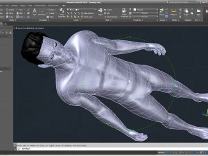 cad-friendly male model m2p1d0v1 3D Model