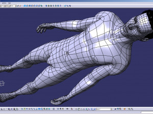 cad-friendly male model m2p1d0v1 3D मॉडल
