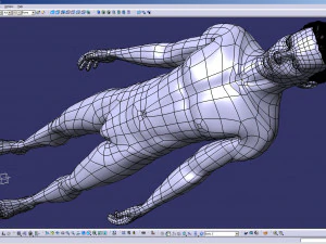 cad-friendly male model m2p1d0v1 3D Model