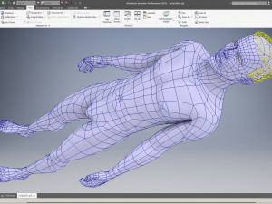 cad-friendly male model m2p1d0v1 3D मॉडल
