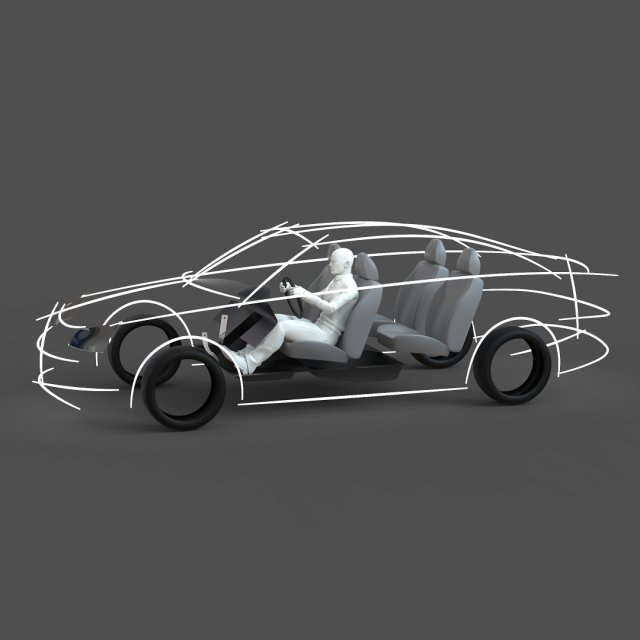 cad ergonomic car template model mcar1p1d0v2 3D मॉडल .c4d .max .obj .3ds .fbx .stl .blend 