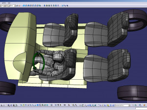 cad ergonomic car template model mcar1p1d0v2 3D मॉडल