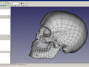 cad compatible human skull model m3p1d1v1skull 3D Model
