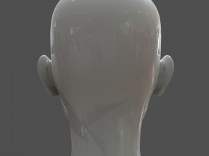 cad-friendly young woman head model f3p1d0v1head Modelo 3D