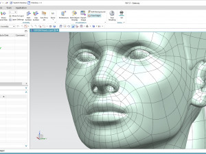cad-friendly young woman head model f3p1d0v1head Modelo 3D