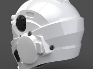 cad-friendly helmet model h1v1 3D Print Model