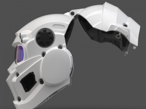 cad-friendly helmet model h1v1 3D Print Model
