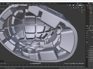 cad-friendly helmet model h1v1 3D Print Model