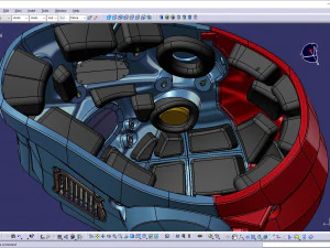 cad-friendly helmet model h1v1 3D Print Model