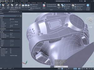 cad-friendly models kit helmet h1v1 and male head m1p1d0v1head 3D मॉडल