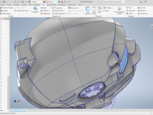 cad-friendly models kit helmet h1v1 and male head m1p1d0v1head 3D मॉडल