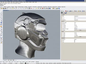 cad-friendly models kit helmet h1v1 and male head m1p1d0v1head 3D Model