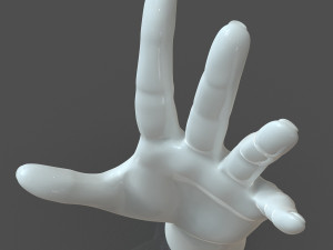 cad compatible casual woman hand model f1p3d1v1hand 3D Model