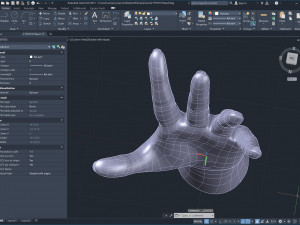 cad compatible casual woman hand model f1p3d1v1hand 3D 모델