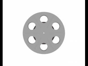 film reel 3D Model