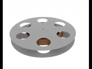 film reel 3D Model