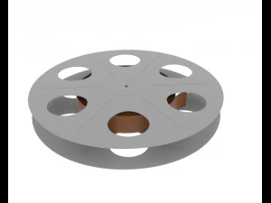 film reel 3D Model