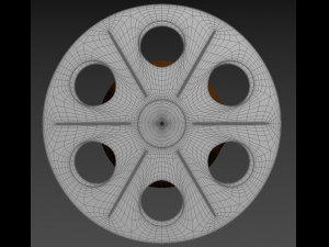 film reel 3D Model