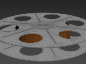 film reel 3D Model