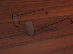 vintage eyeglasses 3D Model