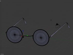 vintage eyeglasses 3D Model