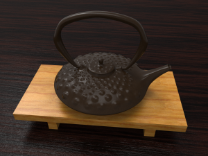 asian teapot 3D Model