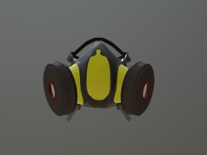 respirator Modelo 3D