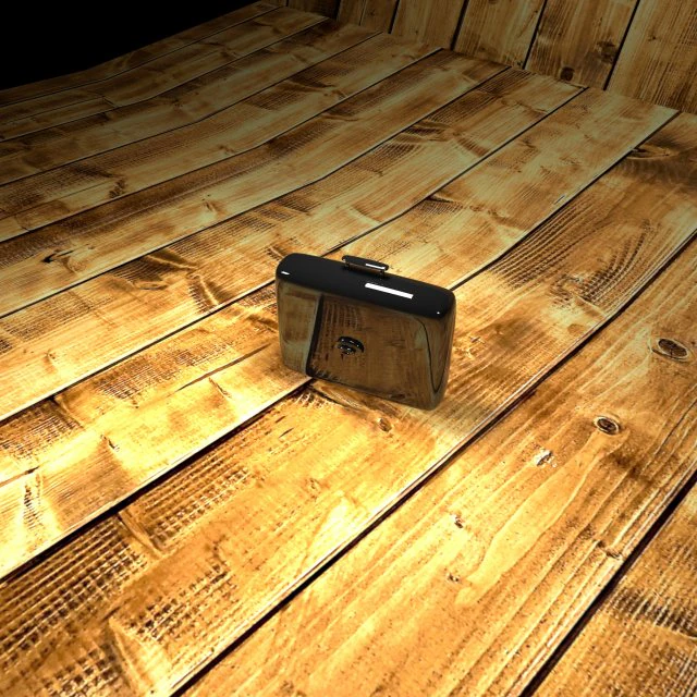 Tasche schwarz 3D Modell .c4d .max .obj .3ds .fbx .stl .blend 