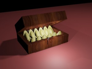 sycee Modello 3D