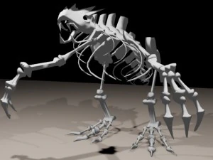 bone monster 3D Model