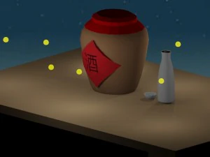 ancient chinese wine 3D Model