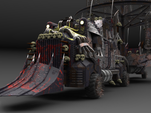 mad max war rig 3D Model