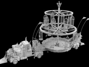 mad max war rig 3D Model