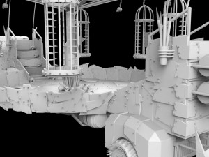 mad max war rig 3D Model