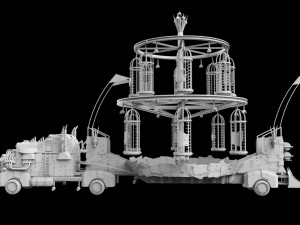 mad max war rig 3D Model
