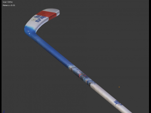 hockey stick 3D-Modell