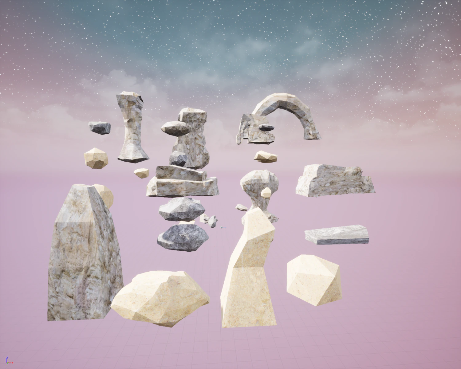 game ready low poly models 3D Model .c4d .max .obj .3ds .fbx .stl .blend 