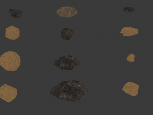 game ready low poly models 3D 모델