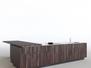 cesar elle kitchen island 3D Model