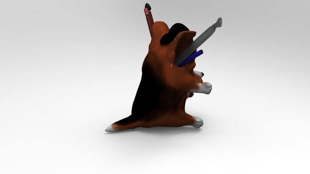 bigs pencil case 3D-printmodel .c4d .max .obj .3ds .fbx .stl .blend 