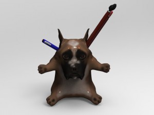 boxerpen Model do druku 3D