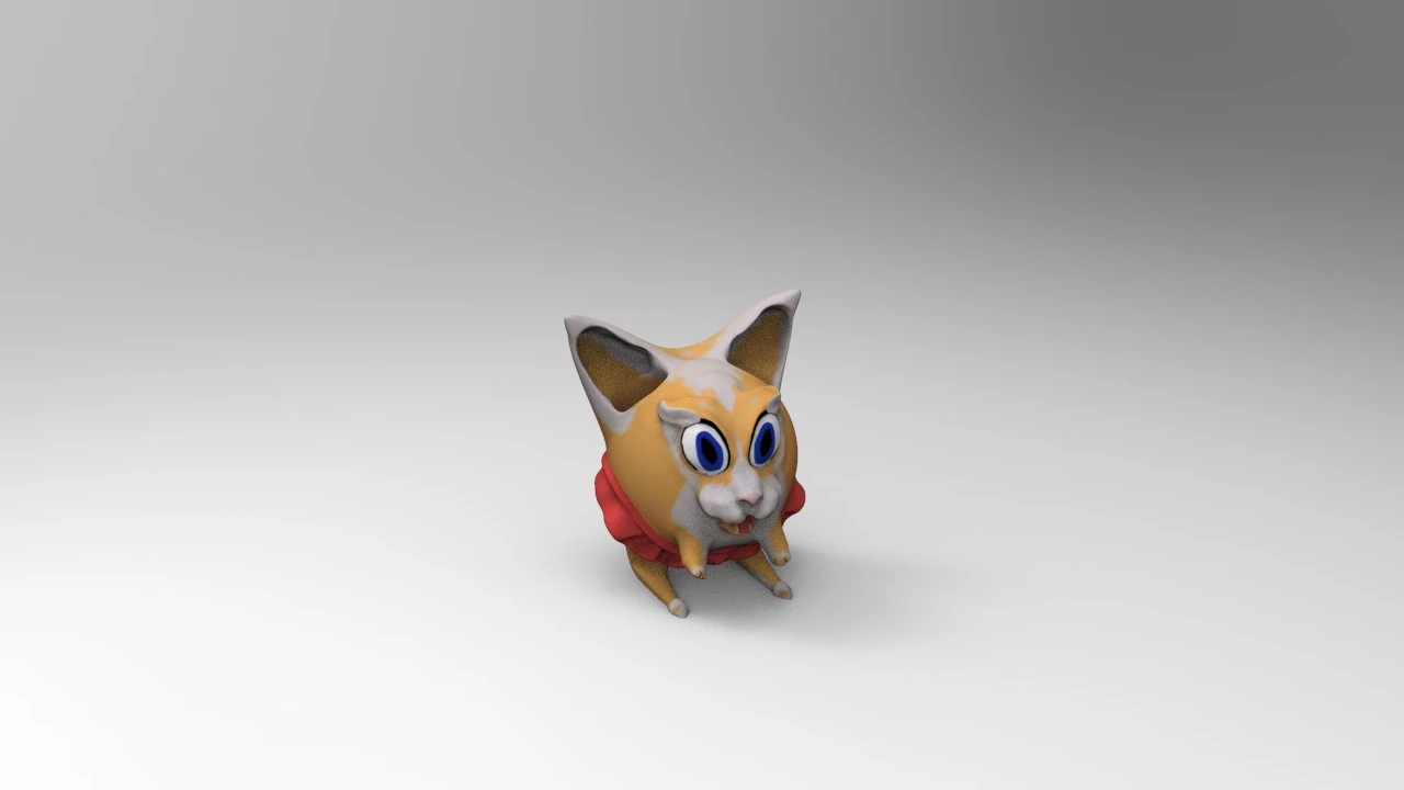 rabbitrat 3D Print Model .c4d .max .obj .3ds .fbx .stl .blend 