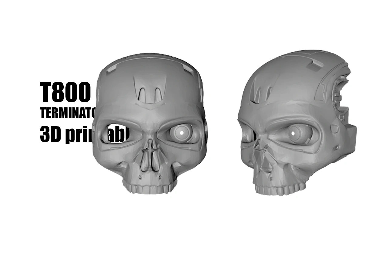 t800 terminator mask helmet 3d print model 3D Print Model .c4d .max .obj .3ds .fbx .stl .blend 