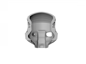 t800 terminator mask helmet 3d print model 3D Принт Модель
